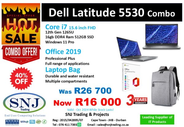 Dell Latitude 5530 i7 Combo