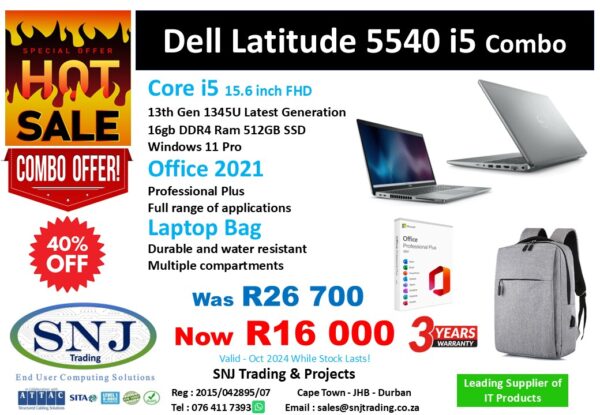 Dell Latitude 5540 i5 Combo